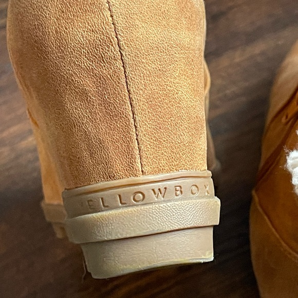 Yellow Box wedge lined boots - Picture 8 of 8